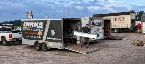 Duct Services in Barron, WI | Dirk's Heating and Cooling Inc